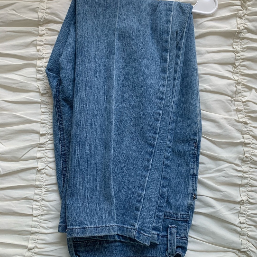 Light blue mom jeans